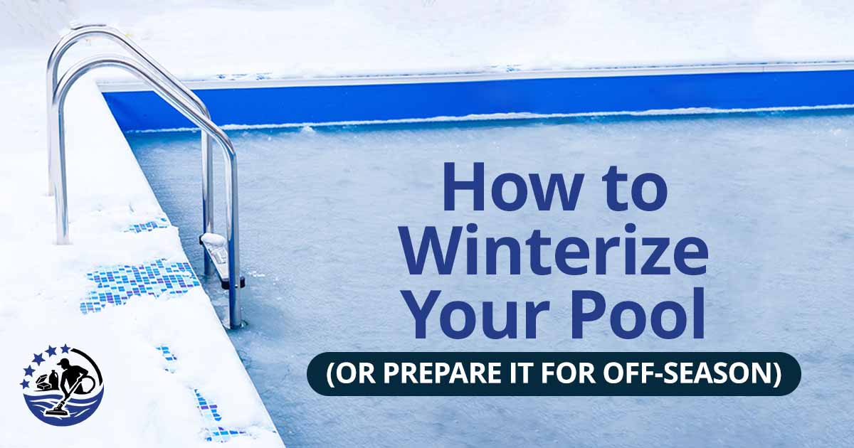 Image of a pool with turquoise water in an inner yard, featuring Top Pool Cleaners Near Me and highlighting how to winterize your pool or prepare it for the off-season.